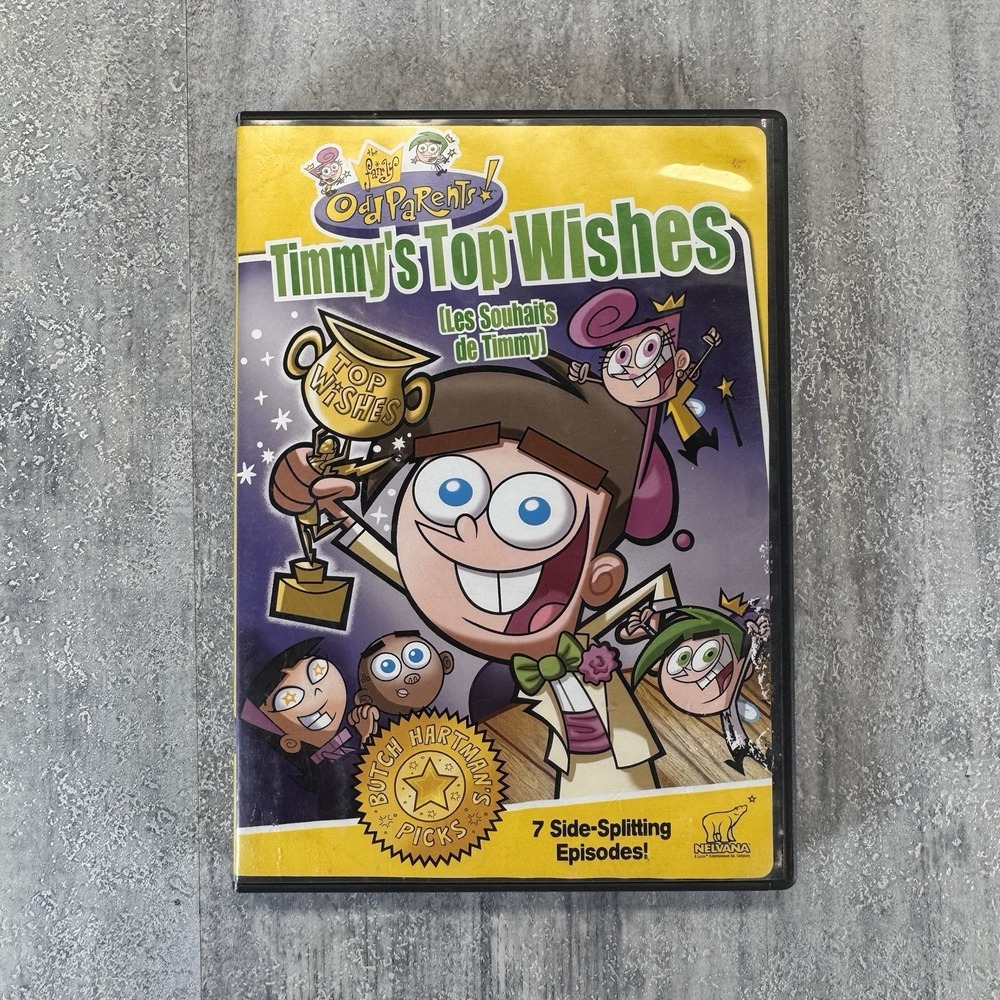 The Fairly Oddparents: Timmy's Top Wishes - 5 (+2 Bonus) Episode DVD Set